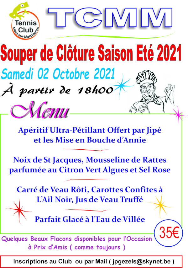 souper cloture 2021