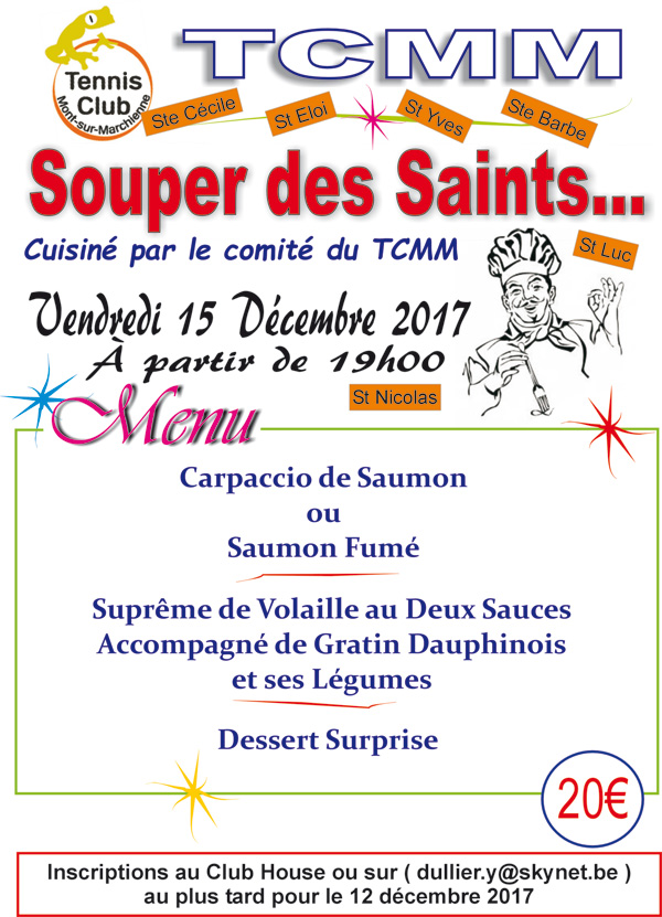 souper des saints 17 600